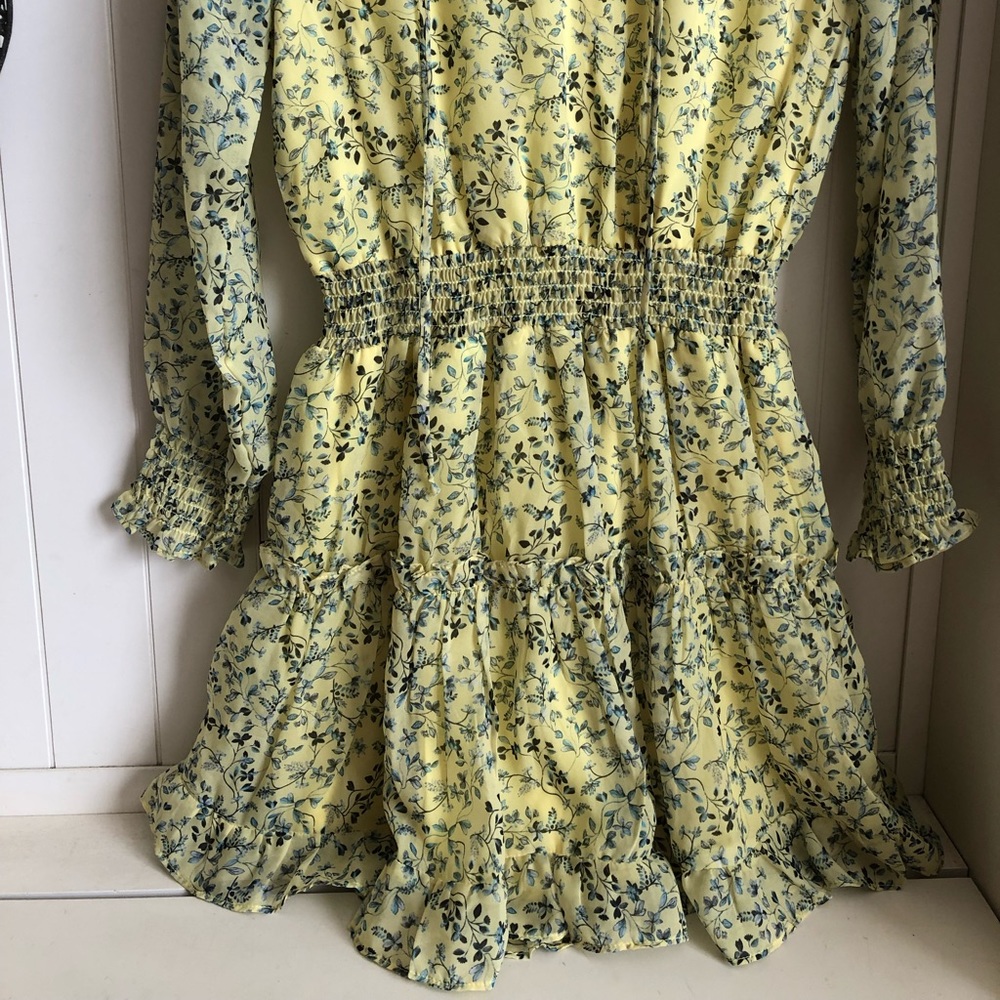 Emma floral print ruffle dress - Picture 4 of 5